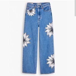 Farm Rio x Levi High Loose Jeans RARE